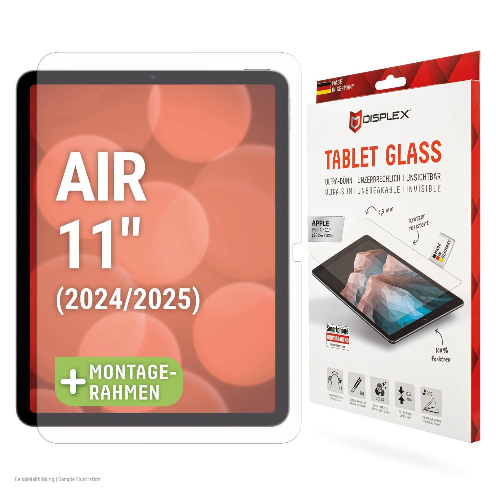 DISPLEX Tablet Glass iPad Air 11' (2024/2025) DISPLEX Tablet Glass iPad Air 11' (2024/2025)
